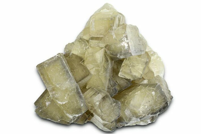 Tabular Barite Crystal Cluster with Phantoms - China #362612